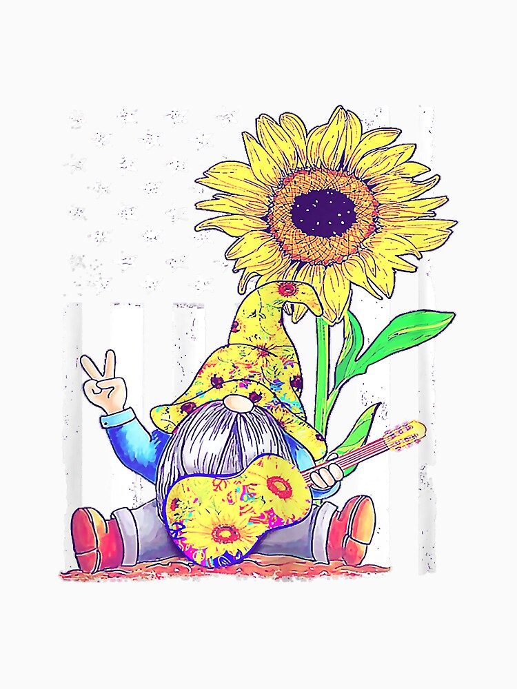 Peace Love Gnome Hippie Gnomes Decor by BundlerVq