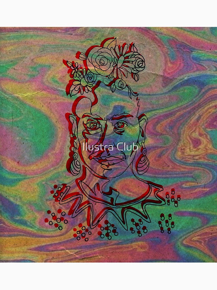 kahlo psychedelic art by Ilustra Club T-Shirts, Hoodie, Sweatshirt | BlankRebels.com (Image 3)