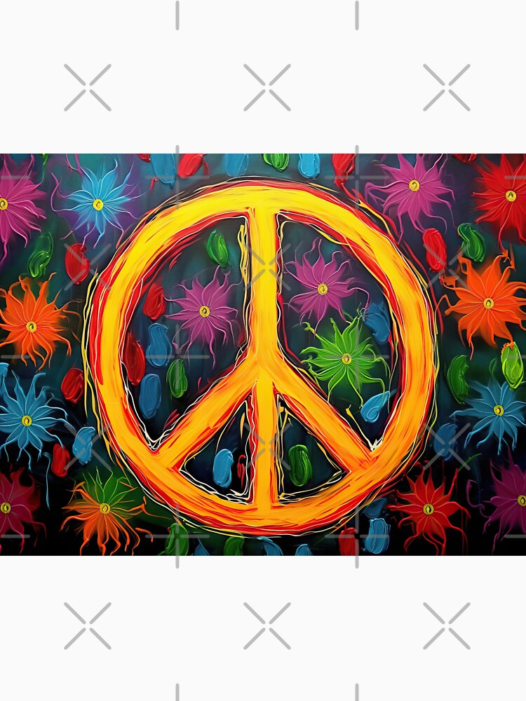 Hippie sign for hippie souls by Rosaliartbook T-Shirts, Hoodie, Sweatshirt | BlankRebels.com (Image 3)