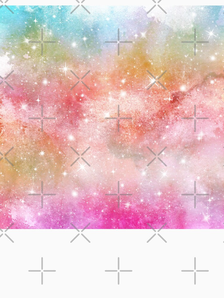 Pastel Watercolor Galaxy Pattern Gradient Colors by MysticMagpie T-Shirts, Hoodie, Sweatshirt | BlankRebels.com (Image 3)