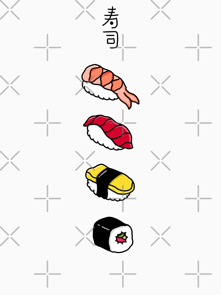 Japanese Sushi by Kimprut T-Shirts, Hoodie, Sweatshirt | BlankRebels.com (Image 3)