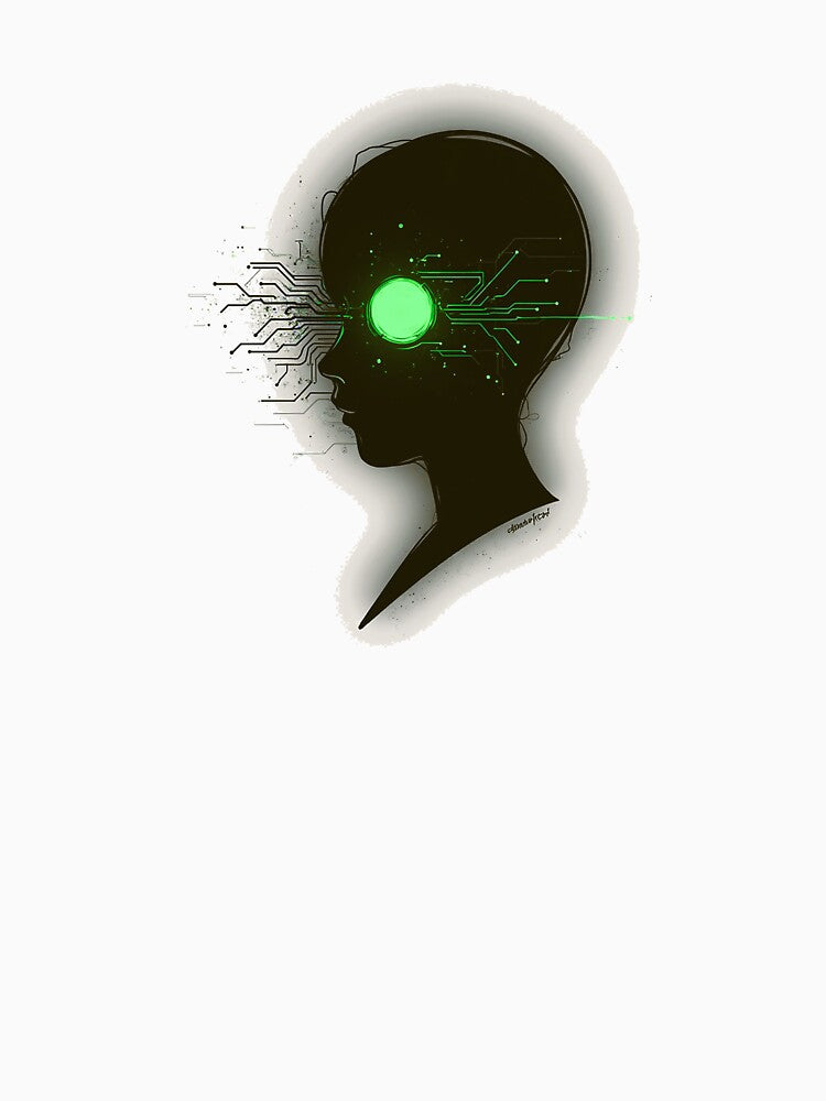 Cyborg Eye Sci-Fi T-Shirt, Hoodie, Sweatshirt, Long Sleeve, Short Sleeve, Long Sleeve, Long Sleeve by Inklivion (Image 3)