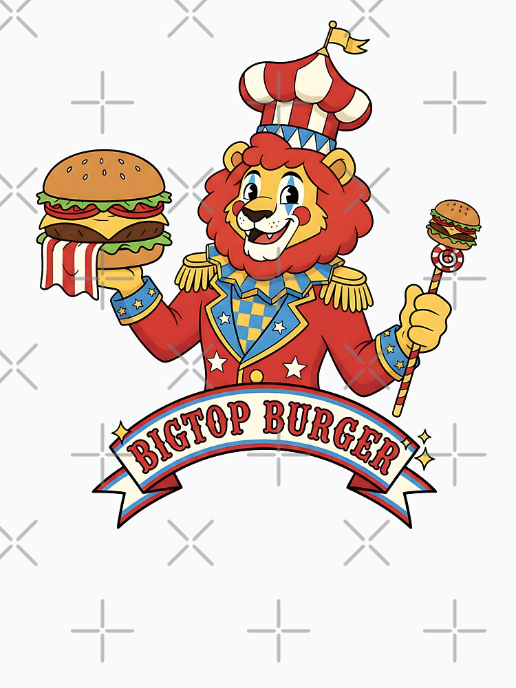 Bigtop Burger Fun Gift for American Foodies by Gilded Dreams T-Shirts, Hoodie, Sweatshirt | BlankRebels.com (Image 3)
