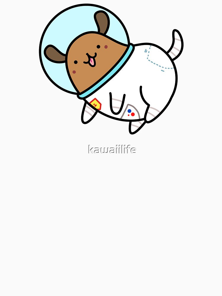 Kawaii Dog Astronaut by kawaiilife T-Shirts, Hoodie, Sweatshirt | BlankRebels.com (Image 3)