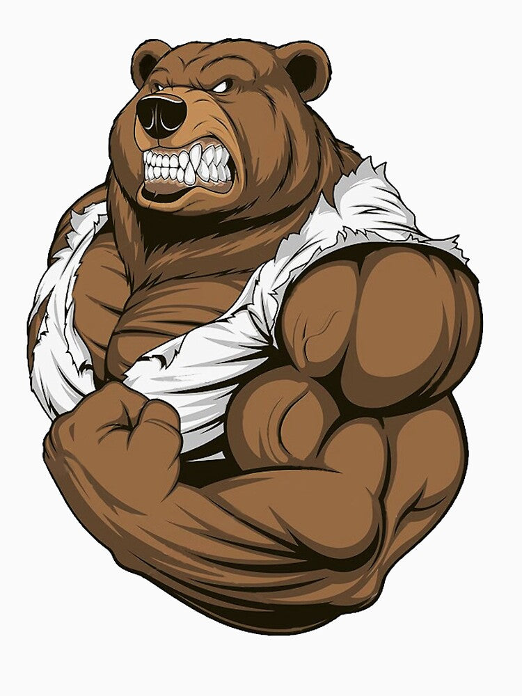Bodybuilding bear by CasperN T-Shirts, Hoodie, Sweatshirt | BlankRebels.com (Image 3)