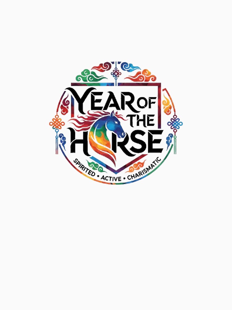 YEAR OF THE HORSE by likbatonboot T-Shirts, Hoodie, Sweatshirt | BlankRebels.com (Image 3)