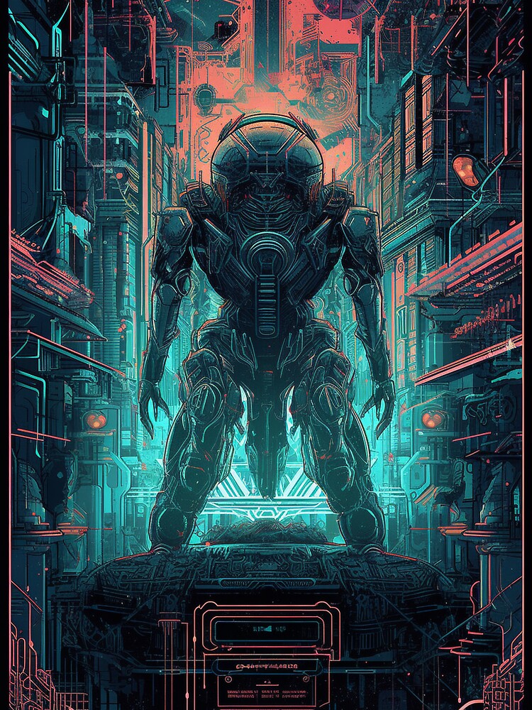 Cyberpunk Tarot #7 by nixlim T-Shirts, Hoodie, Sweatshirt | BlankRebels.com (Image 3)