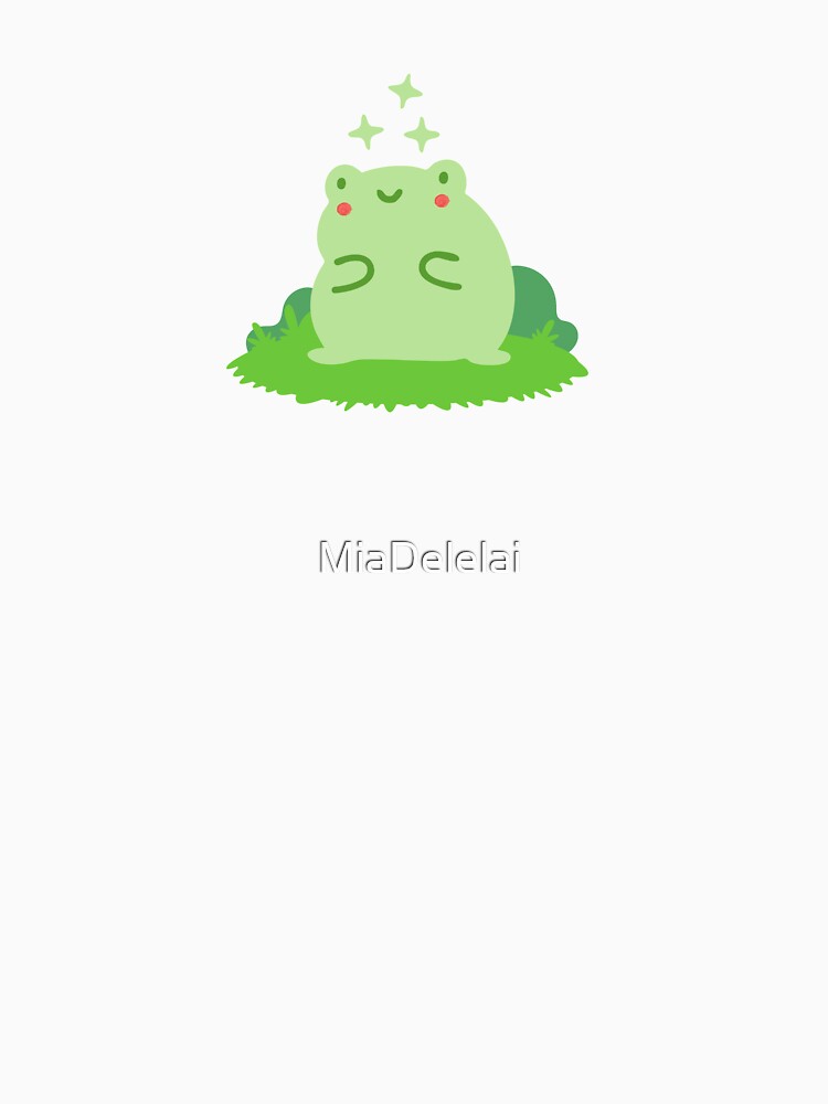 Adorable Kawaii Frog Cottagecore Frog Lovers Aesthetic by MiaDelelai T-Shirts, Hoodie, Sweatshirt | BlankRebels.com (Image 3)