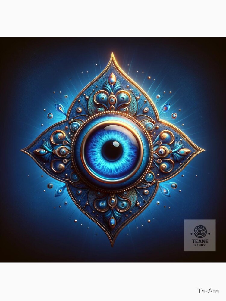 Evil Eye Art by Te-Ane