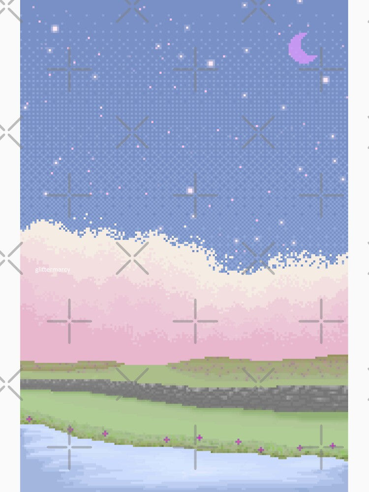 Soft Field Pixel Art by Glitter-Marcy