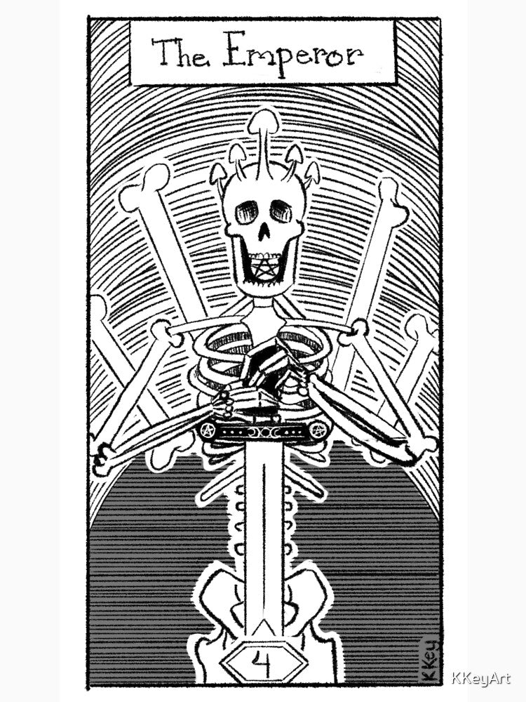The Emperor - Dead Tarot by KKeyArt T-Shirts, Hoodie, Sweatshirt | BlankRebels.com (Image 3)