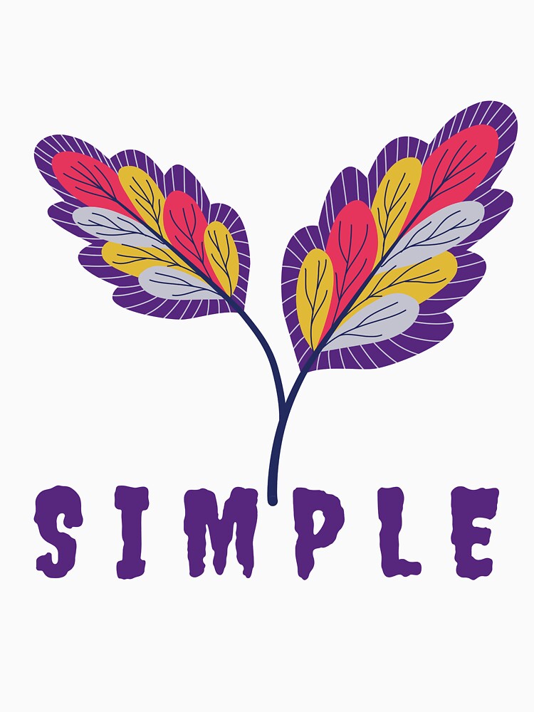 Simple by PIKABOOO T-Shirts, Hoodie, Sweatshirt | BlankRebels.com (Image 3)