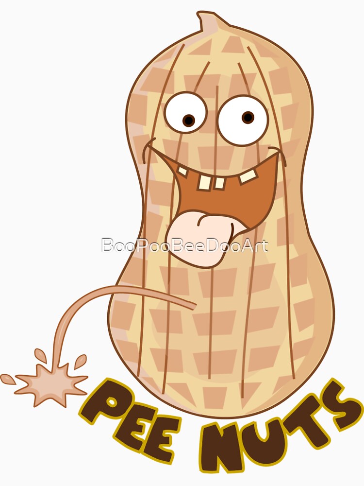 Pee Nuts by BooPooBeeDooArt T-Shirts, Hoodie, Sweatshirt | BlankRebels.com (Image 2)
