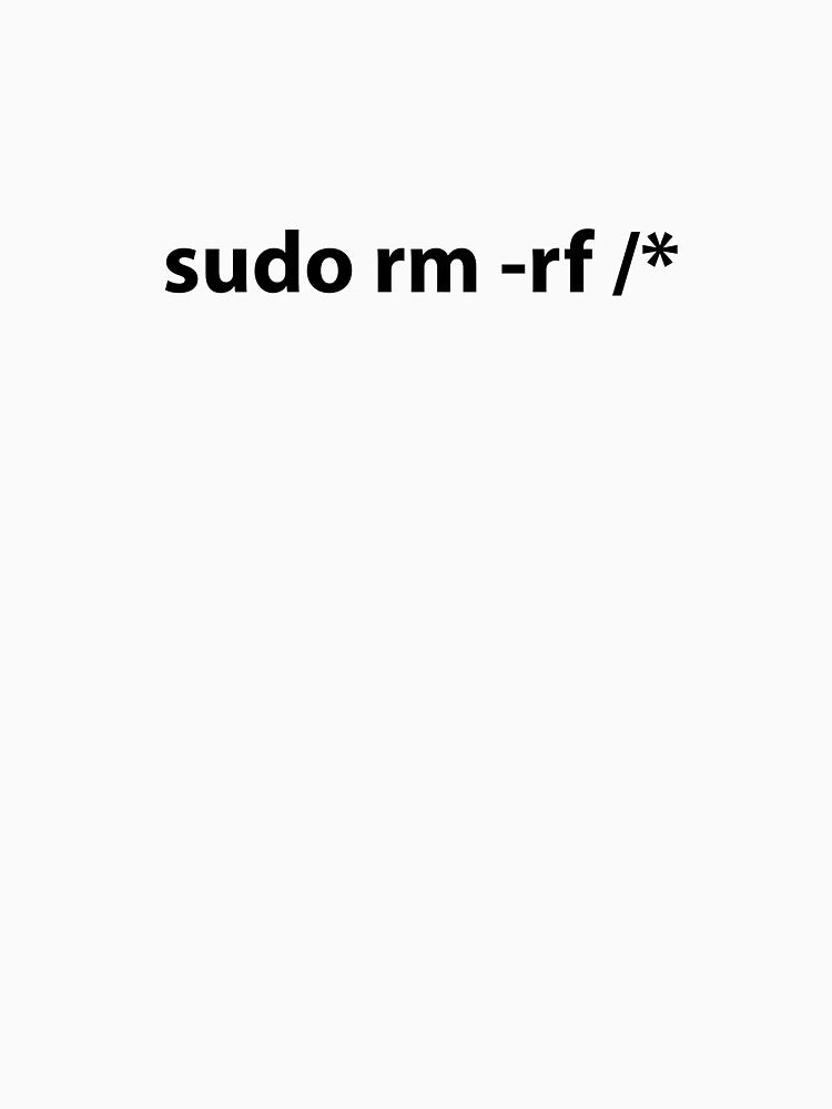 sudo rm -rf /* by Evelyus T-Shirts, Hoodie, Sweatshirt | BlankRebels.com (Image 3)