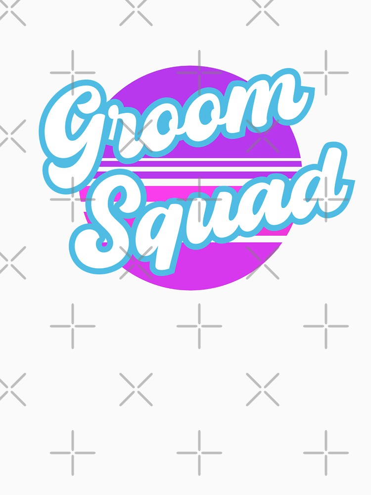 Retro Groom squad, Wedding Rehearsal, Autumn Wedding by DiensDesign T-Shirts, Hoodie, Sweatshirt | BlankRebels.com (Image 3)