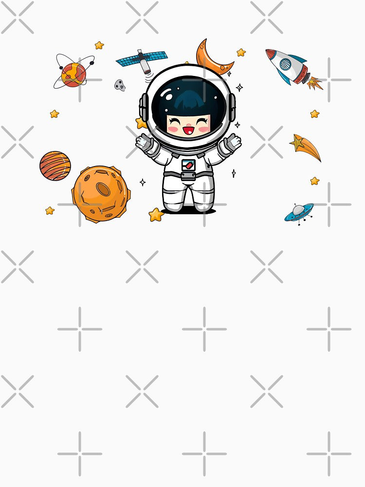 little boy traveling in space by sicomanzer T-Shirts, Hoodie, Sweatshirt | BlankRebels.com (Image 3)