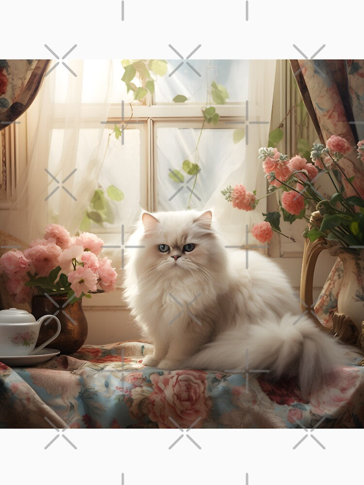 Persian Cat Cottage Vibes by peachculture T-Shirts, Hoodie, Sweatshirt | BlankRebels.com (Image 3)
