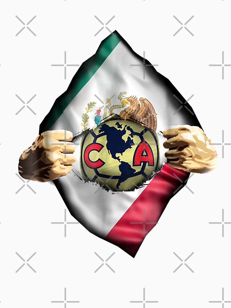 Mexico America Heartbeat Love Club Funny Fan- America by DaireShitrig