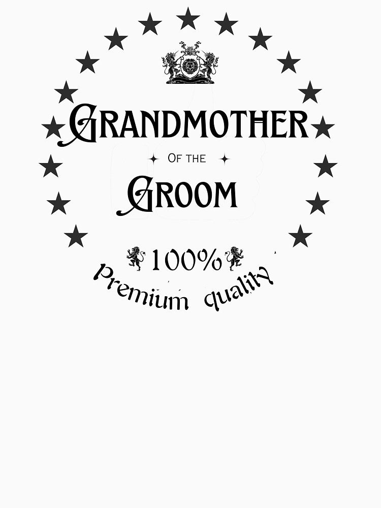 Grandmother of the groom. A perfect model for Grandmother of the Groom. by Krzysztof Siwek T-Shirts, Hoodie,... (Image 3)