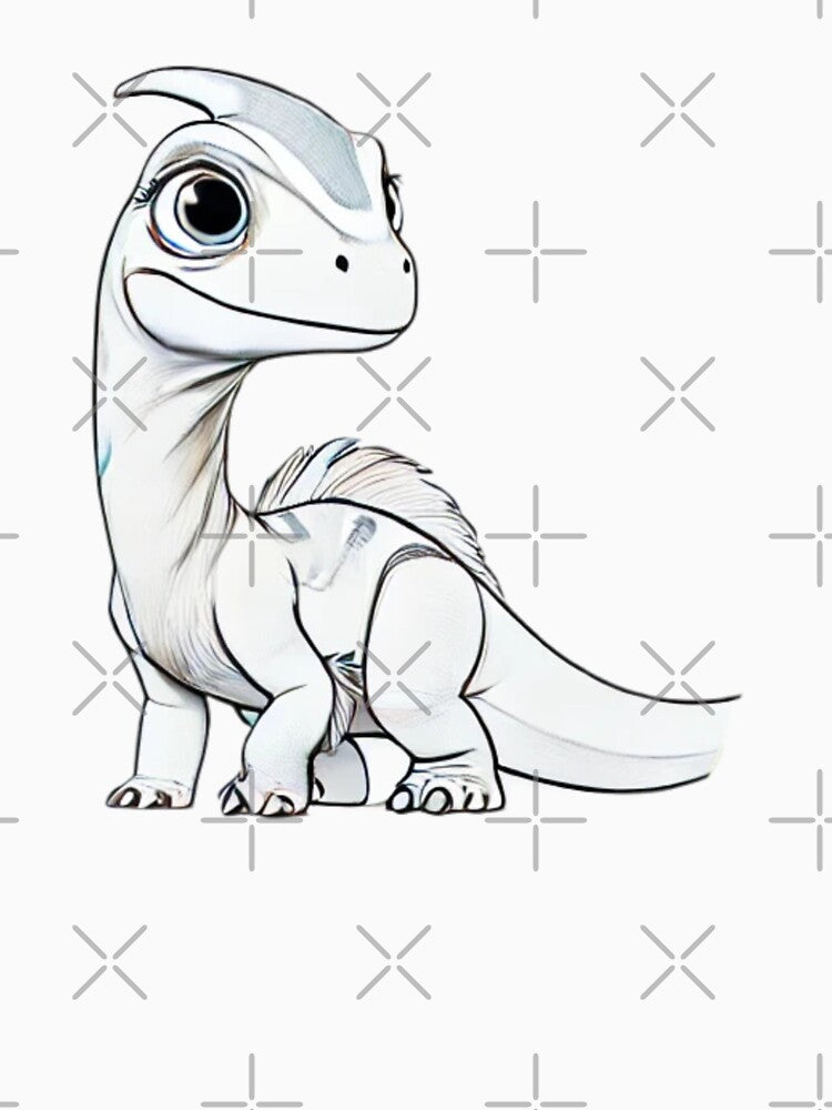 Playful Patagotitan Dinosaur by Sillytoe T-Shirts, Hoodie, Sweatshirt | BlankRebels.com (Image 3)