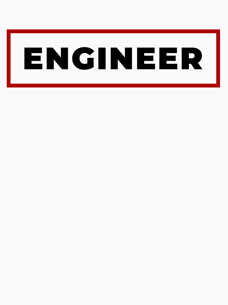 Engineer with red frame by SVPOD T-Shirts, Hoodie, Sweatshirt | BlankRebels.com (Image 3)