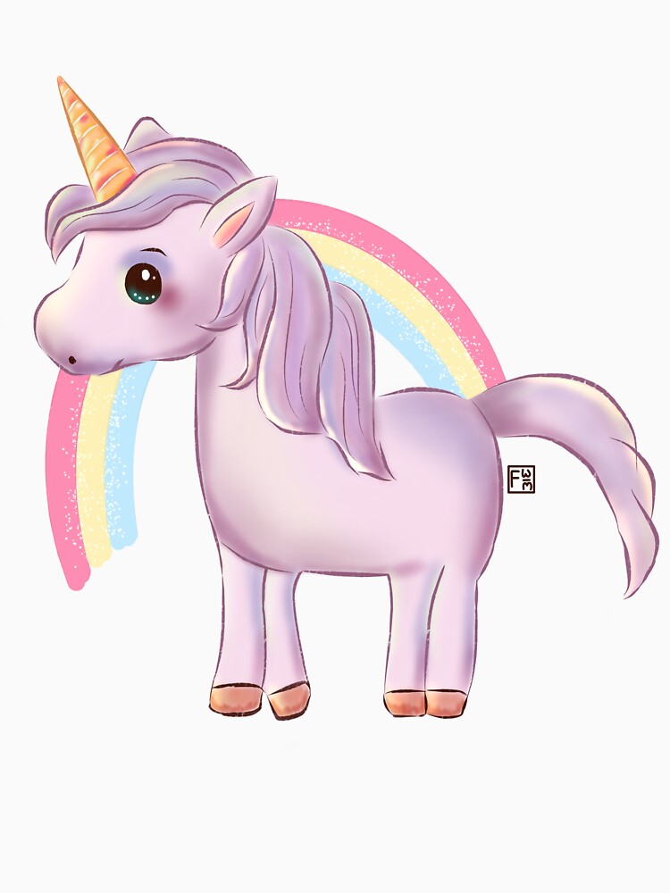 Unicorn | Unicorn lovers - Unicorn and Rainbow by FennyWijayaMomo T-Shirts, Hoodie, Sweatshirt | BlankRebels.com (Image 3)