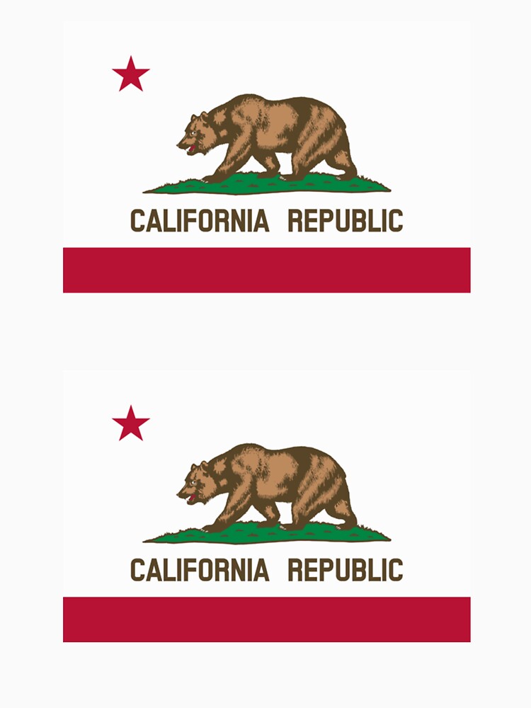 California CA Official State Flag — 2 in 1 by OnlyBlissDesign T-Shirts, Hoodie, Sweatshirt | BlankRebels.com (Image 3)