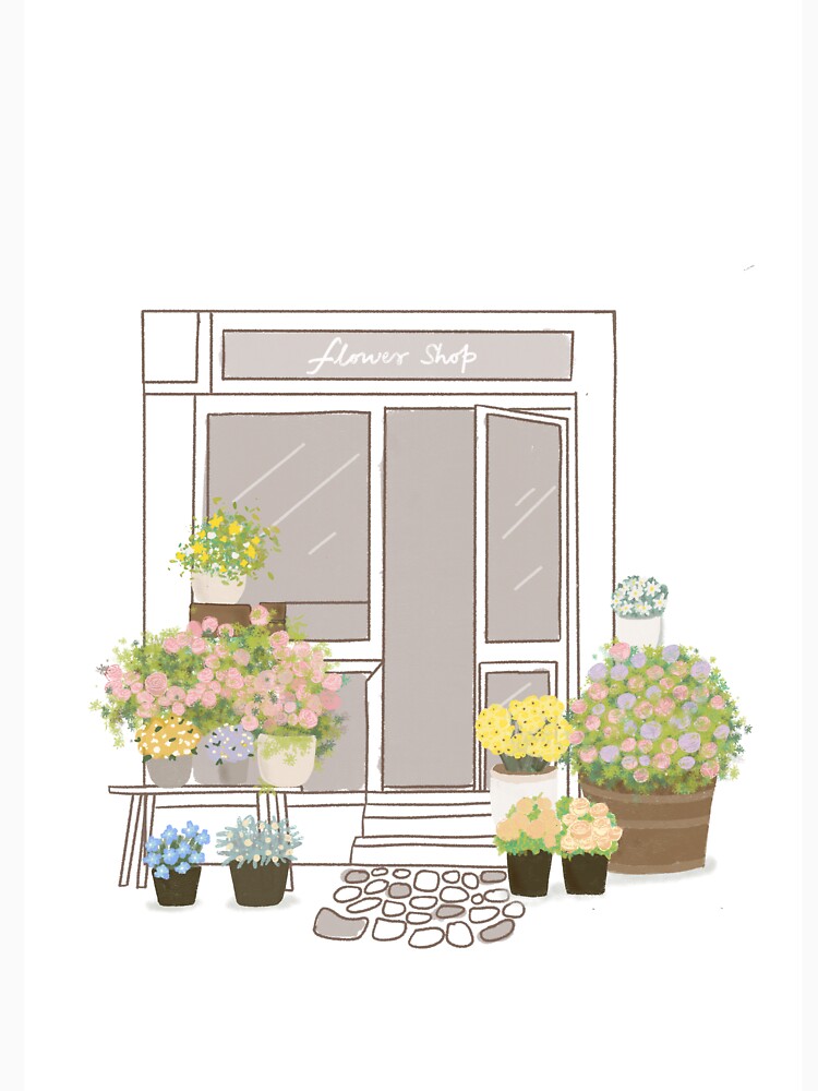 Flower shop by Vilotmellows T-Shirts, Hoodie, Sweatshirt | BlankRebels.com (Image 3)