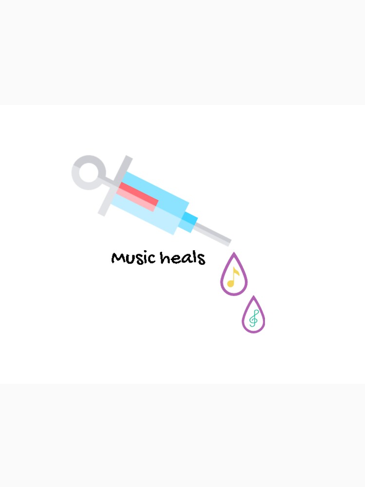 Music Heals by 9861557639 T-Shirts, Hoodie, Sweatshirt | BlankRebels.com (Image 3)