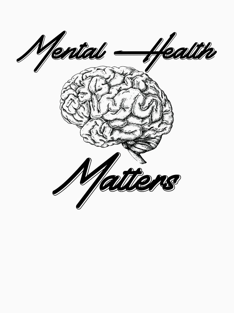Mental Health Matters by TIGERCRYZ T-Shirts, Hoodie, Sweatshirt | BlankRebels.com (Image 3)