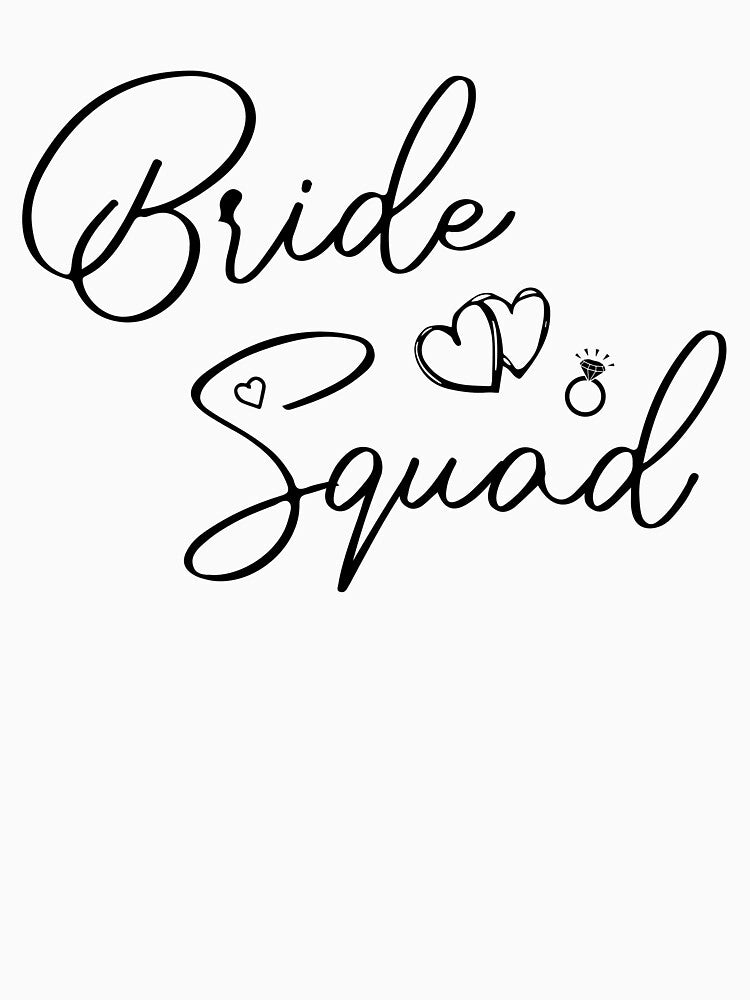 Bachelorette Party Bride Squad Bridesmaid Bridal - Family by Blackewhite T-Shirts, Hoodie, Sweatshirt (Image 3)