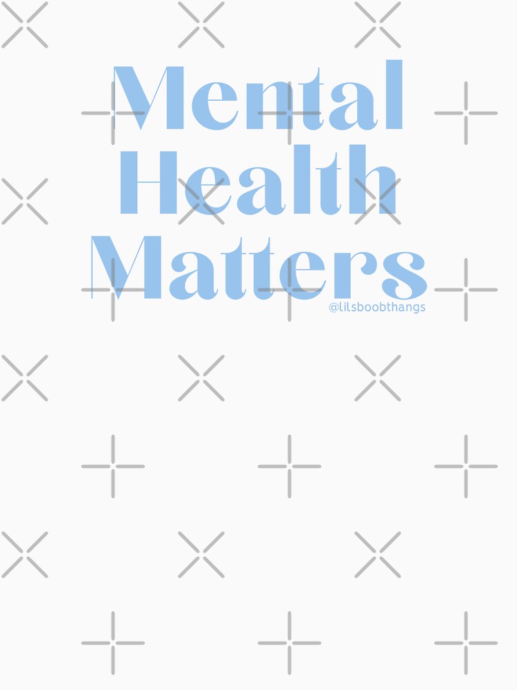 Mental Health Matters., v15b | @lilsboobthangs by lilsboobthangs T-Shirts, Hoodie, Sweatshirt | BlankRebels.com (Image 3)