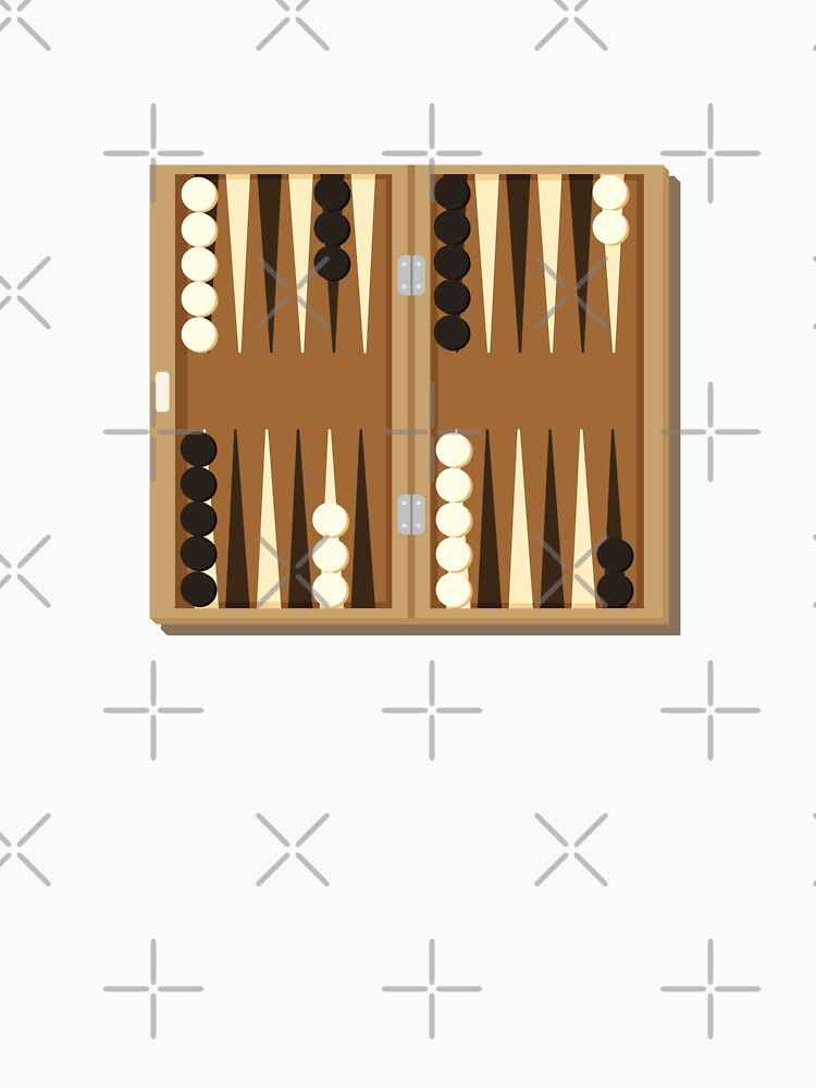 Backgammon game board by DerSenat T-Shirts, Hoodie, Sweatshirt | BlankRebels.com (Image 3)