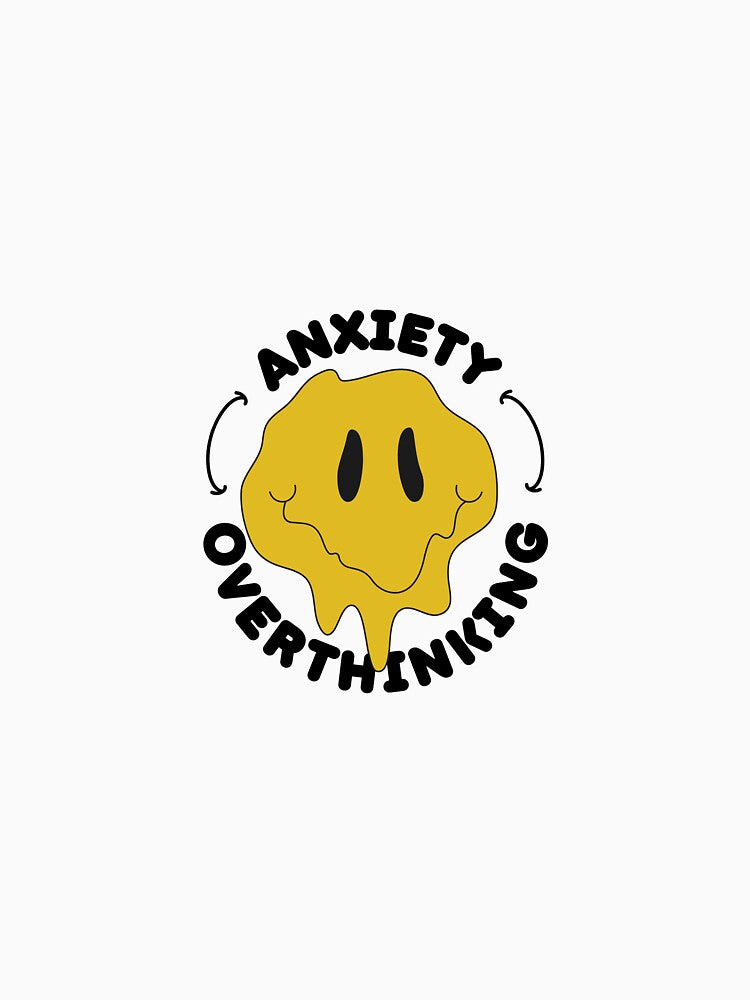 Anxiety Overthinking by ymmod T-Shirts, Hoodie, Sweatshirt | BlankRebels.com (Image 3)