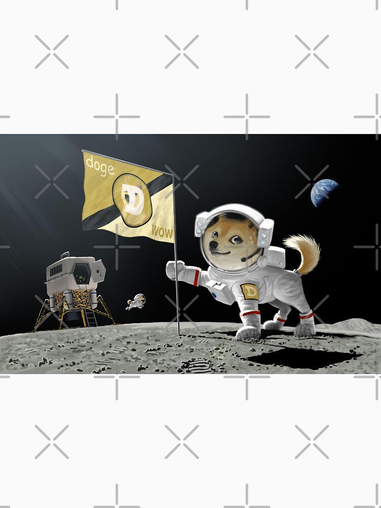 "Dogecoin to The Moon!!!"- NFT by Shop4Gamers T-Shirts, Hoodie, Sweatshirt | BlankRebels.com (Image 3)
