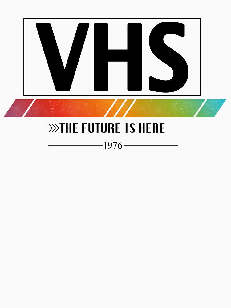 VHS - The Future Is Here by Garage-12 T-Shirts, Hoodie, Sweatshirt | BlankRebels.com (Image 3)