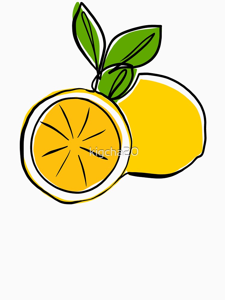 Lemon illustration by kigcha20 T-Shirts, Hoodie, Sweatshirt | BlankRebels.com (Image 3)