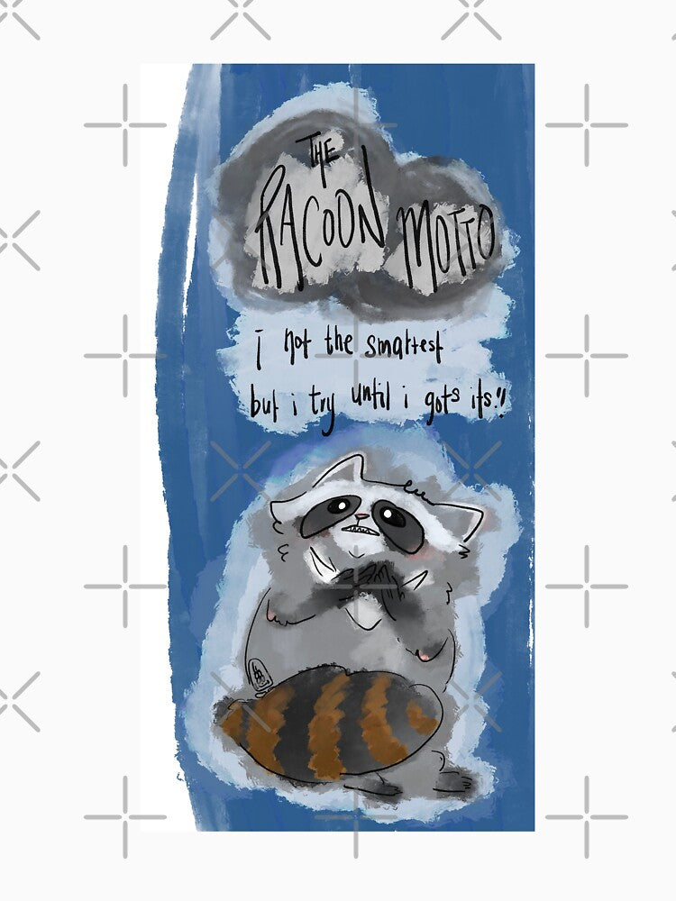 Raccoon motto by ZenPanda0 T-Shirts, Hoodie, Sweatshirt | BlankRebels.com (Image 3)