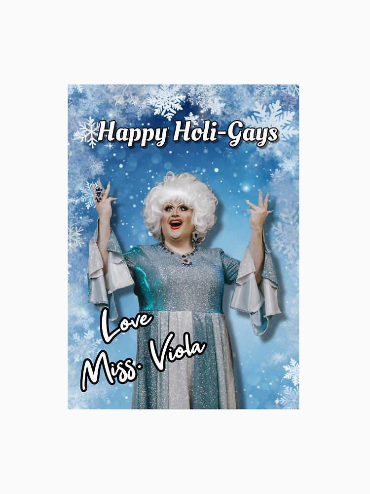 Miss. Viola Holi-Gays! by Missviola4eva T-Shirts, Hoodie, Sweatshirt | BlankRebels.com (Image 3)