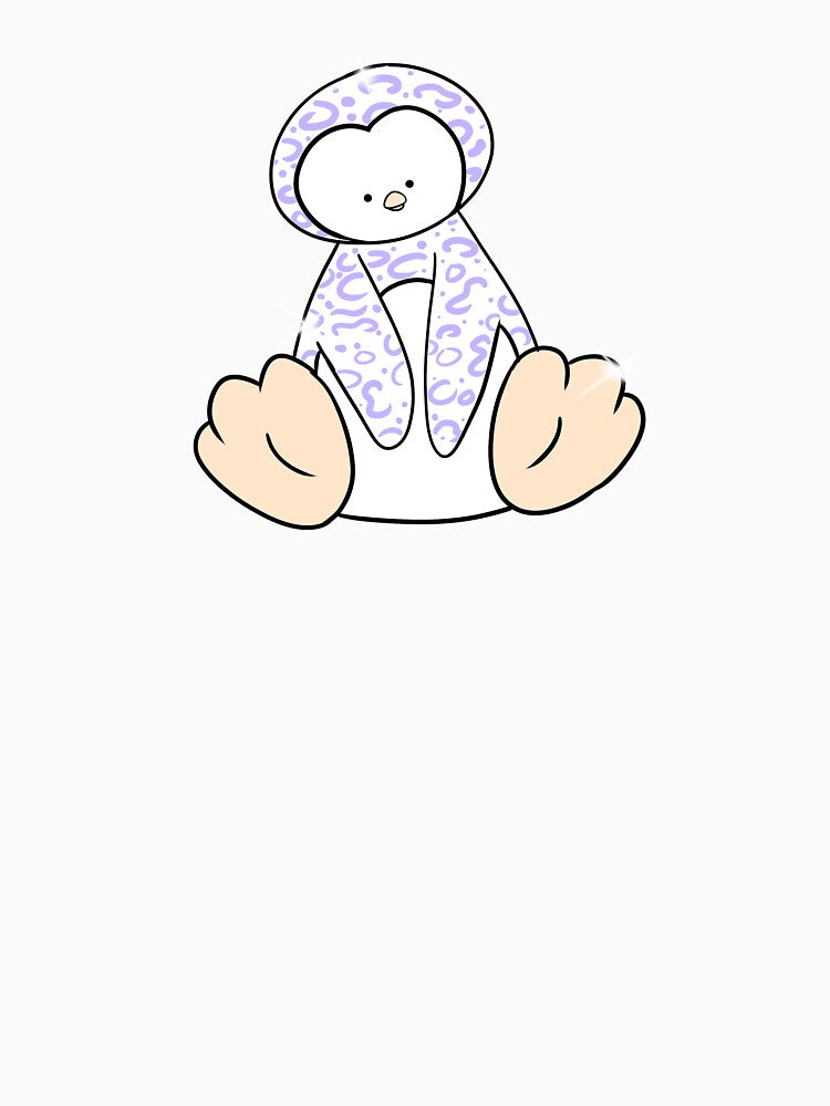 Animal Print Penguin (purple cheetah) by gross-girl99 T-Shirts, Hoodie, Sweatshirt | BlankRebels.com (Image 3)