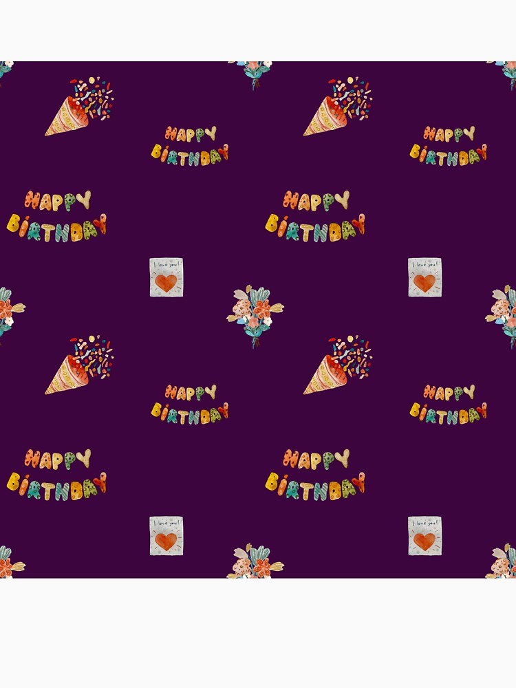 Confetti Sketch Cute Pattern Watercolor Violet Yana Mustafina Boho Soulful T-Shirts, Hoodie, Sweatshirt
