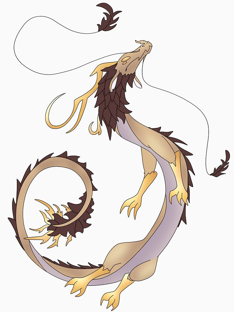 Golden dragon by Crazy-Creators T-Shirts, Hoodie, Sweatshirt | BlankRebels.com (Image 3)