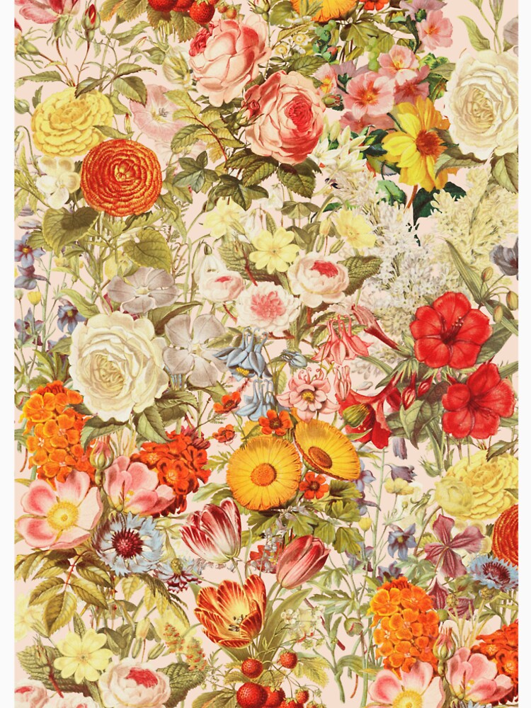 Botany vintage pattern by Frida Floral Studio T-Shirts, Hoodie, Sweatshirt | BlankRebels.com (Image 2)