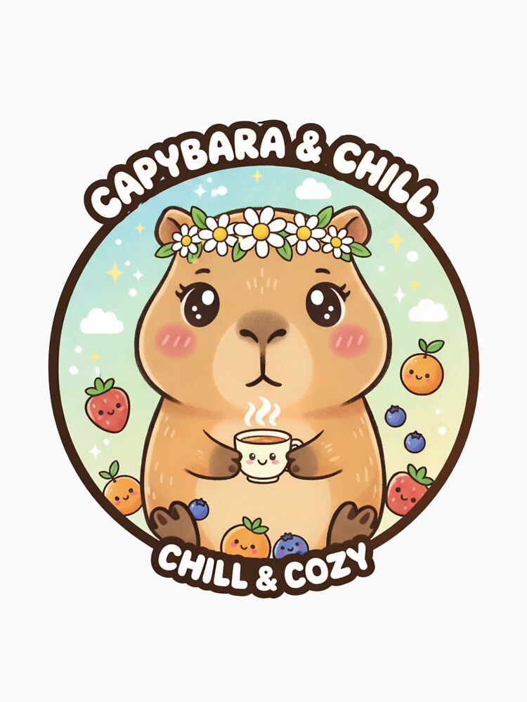 Capybara & Chill – Cute Cozy Capybara T-Shirts, Hoodie, Sweatshirt