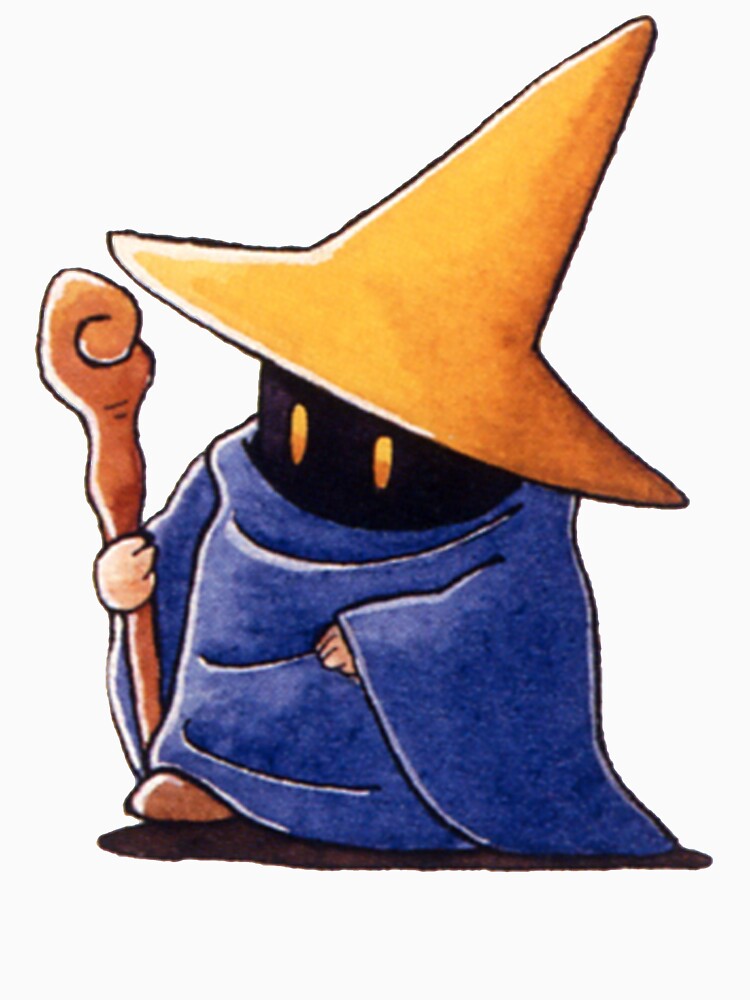 Black Mage by winkatawink T-Shirts, Hoodie, Sweatshirt | BlankRebels.com (Image 3)