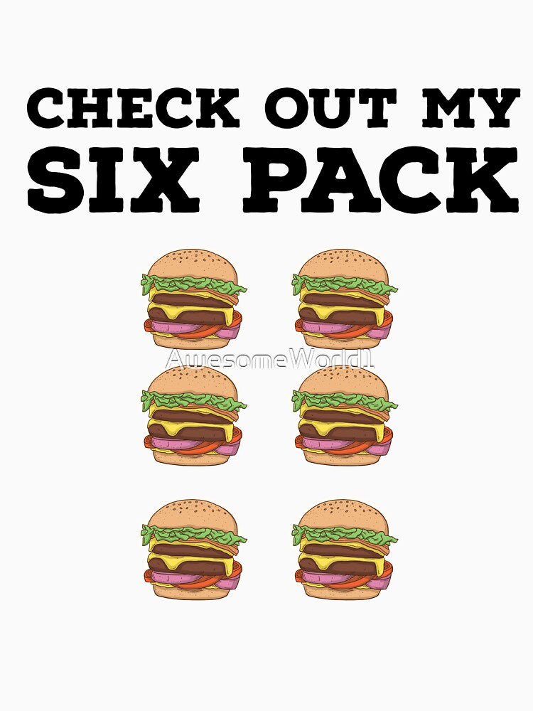 Check Out My Six Pack by AwesomeWorld1 T-Shirts, Hoodie, Sweatshirt | BlankRebels.com (Image 3)