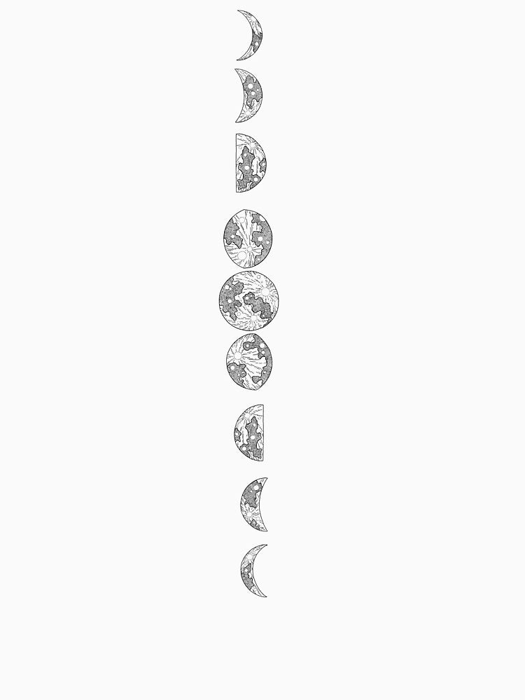 full moon phase by jassine11 T-Shirts, Hoodie, Sweatshirt | BlankRebels.com (Image 3)