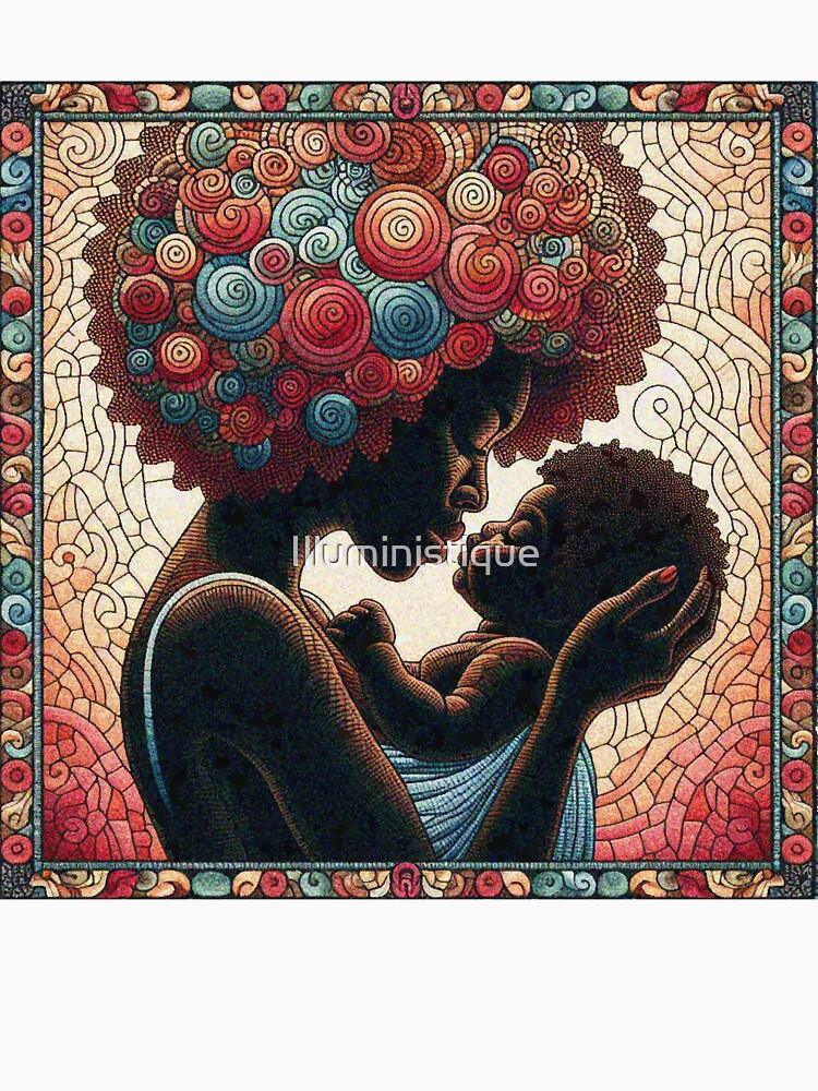 Mother and Child Moment Mothers Day by Illuministique T-Shirts, Hoodie, Sweatshirt | BlankRebels.com (Image 3)