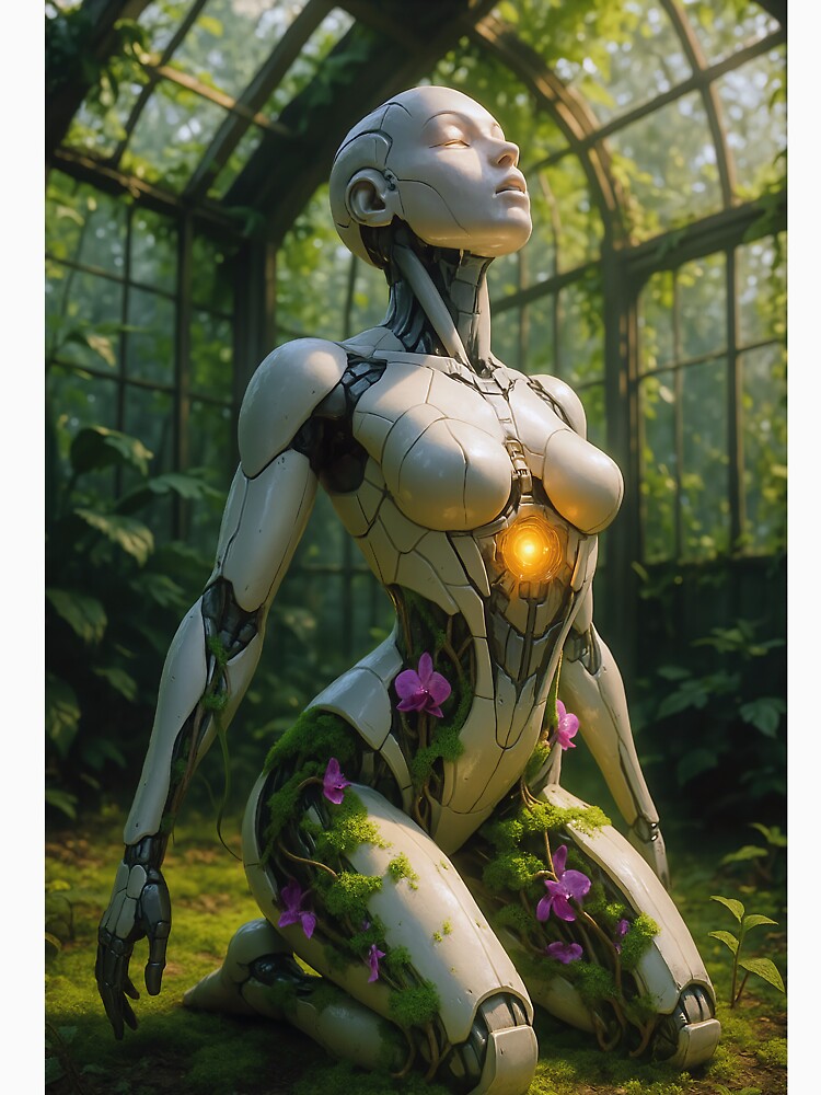 Glowing android moss orchids greenhouse renewal by CathryneDelamort T-Shirts, Hoodie, Sweatshirt | BlankRebels.com (Image 3)