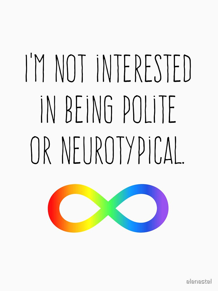neurodivergent pride by elenestel T-Shirts, Hoodie, Sweatshirt | BlankRebels.com (Image 3)